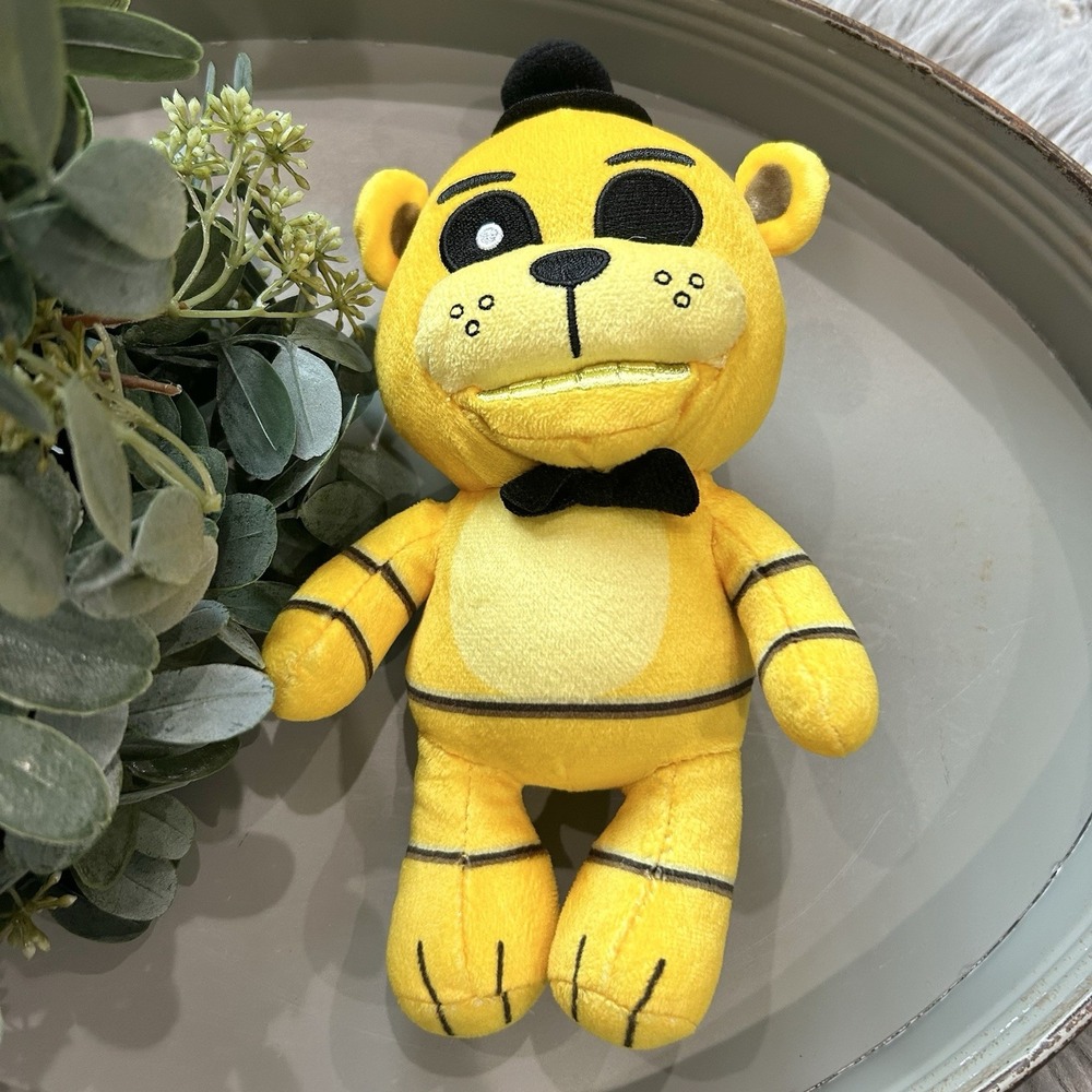 Five Nights at Freddys FNAF Golden Freddy  8" Plush 2024 PHATMOJO